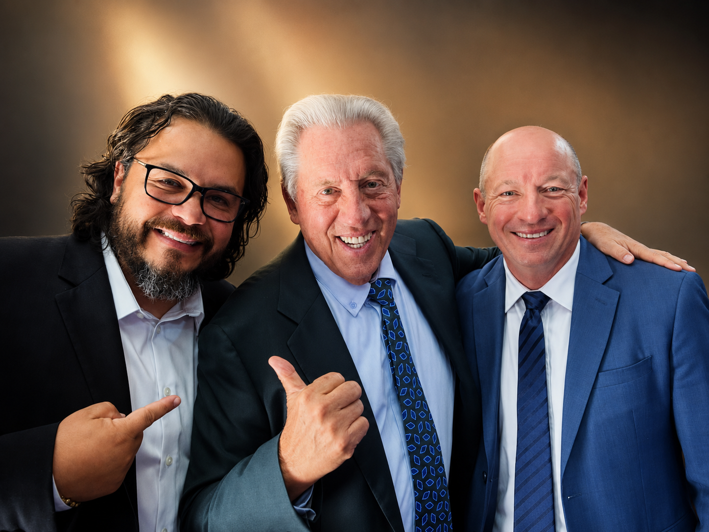 Jerry Lopez with Dr. John C. Maxwell